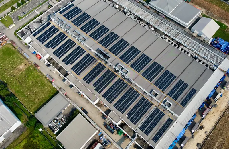 Rooftop solar at SUN Energy · Automotive Headlamp Manufacturer