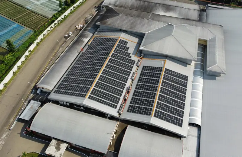 Rooftop solar at Suryanesia · Food & Condiment Manufacturer